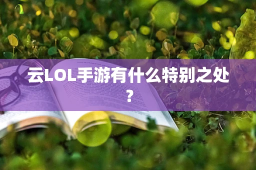 云LOL手游有什么特别之处？