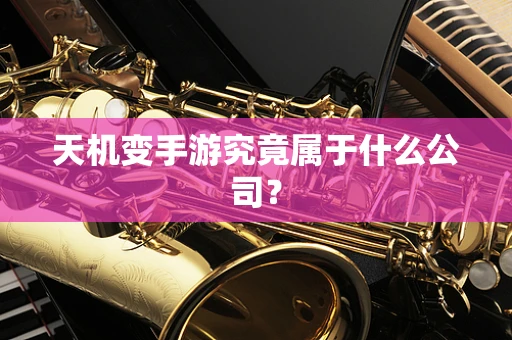 天机变手游究竟属于什么公司？
