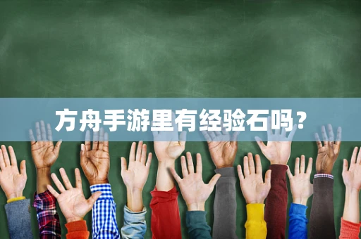方舟手游里有经验石吗？