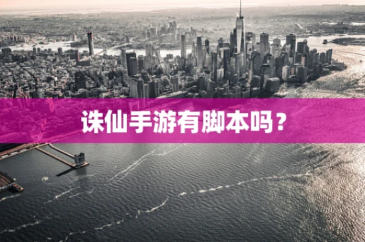 诛仙手游有脚本吗？