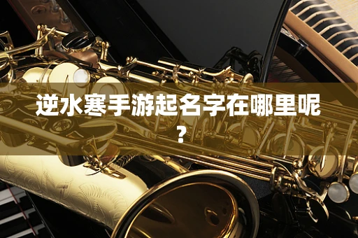 逆水寒手游起名字在哪里呢？