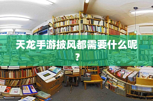 天龙手游披风都需要什么呢？