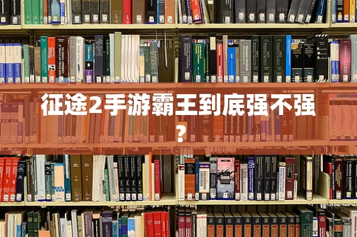 征途2手游霸王到底强不强？