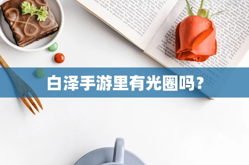 白泽手游里有光圈吗？