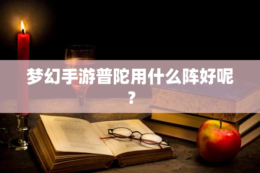 梦幻手游普陀用什么阵好呢？