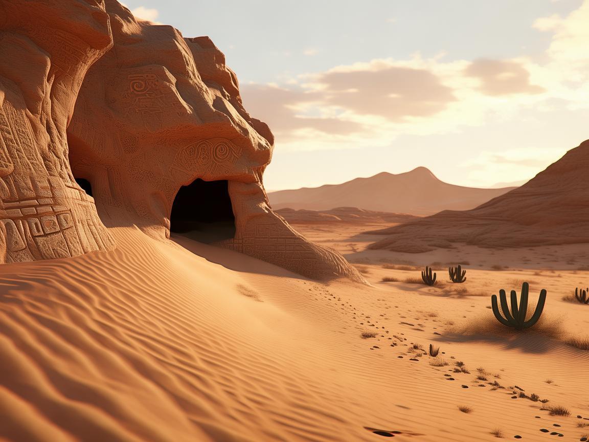 方舟手游里存在沙漠洞穴吗？